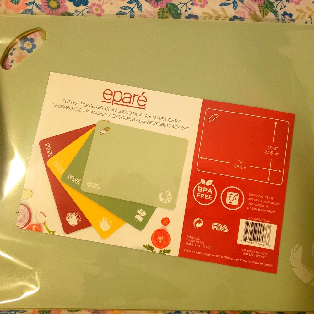 Epare flexible cutting boards